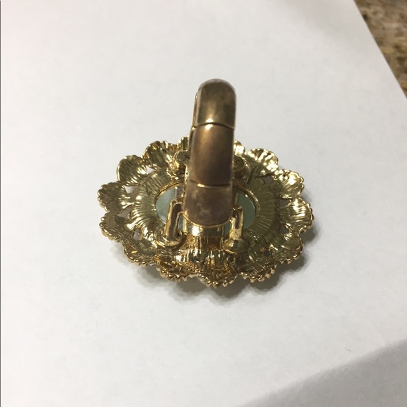 Betsey Johnson Teal Mermaid Stretch Ring - Picture 11 of 16